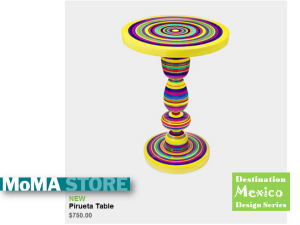 Pirueta Table at the MoMA Store
